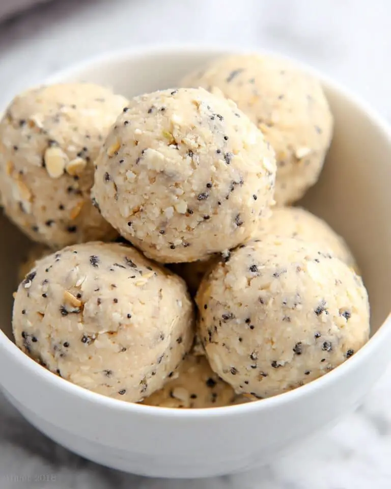 Lemon Poppy Seed Energy Bites Recipe
