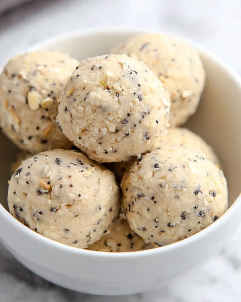 Lemon Poppy Seed Energy Bites Recipe
