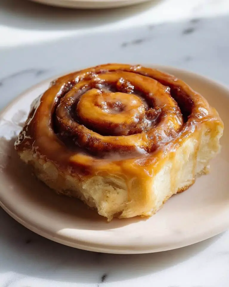 Banana Bread Cinnamon Rolls with Banana Caramel Glaze Recipe