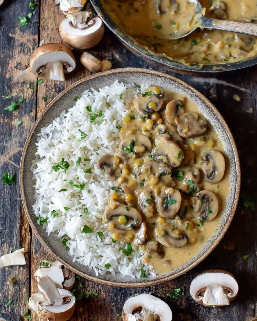 Vegan Mushroom Stroganoff Recipe