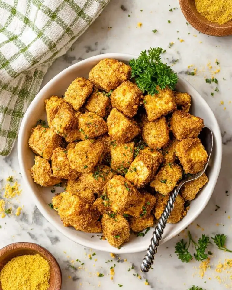 Nutritional Yeast Crispy Tofu Recipe