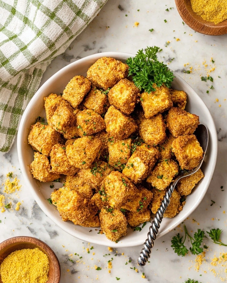 Nutritional Yeast Crispy Tofu Recipe