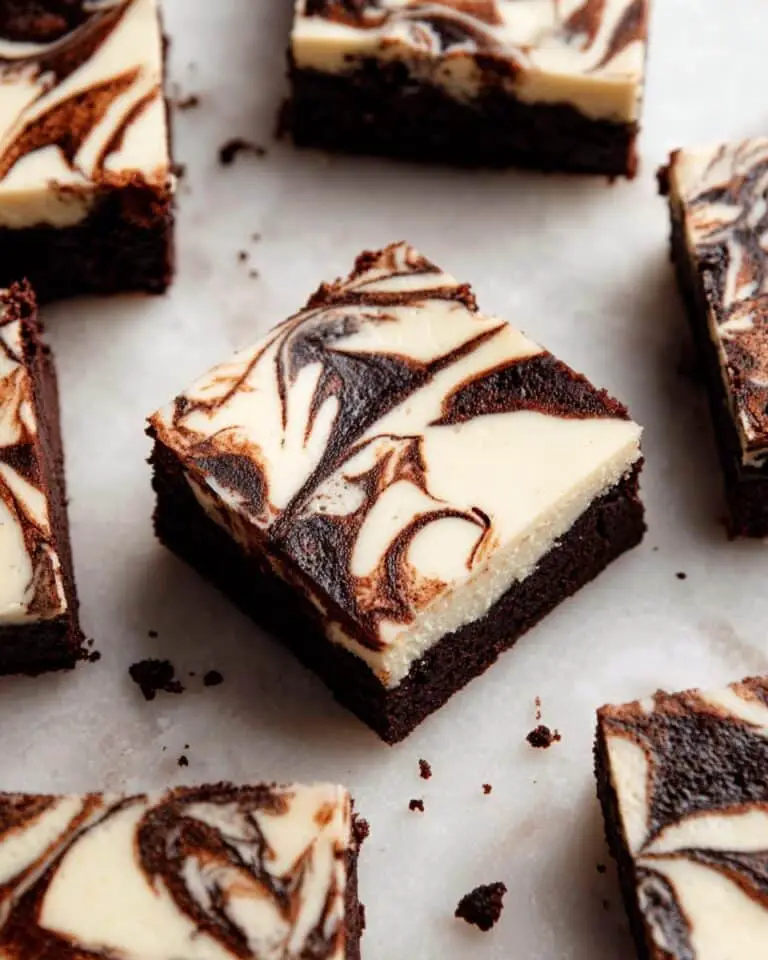 Cheesecake Marble Brownies Recipe