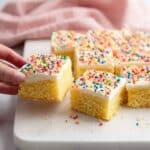Vanilla Tray Bake Recipe