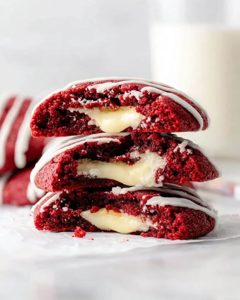 Red Velvet Cheesecake Cookies Recipe