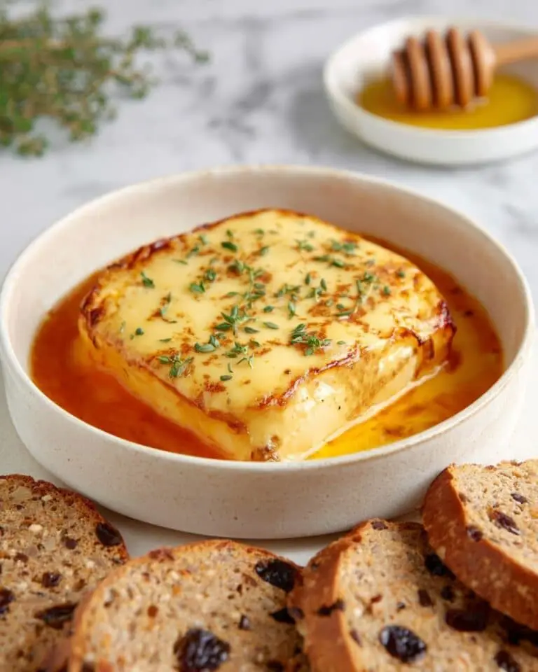 Hot Honey Baked Feta Recipe