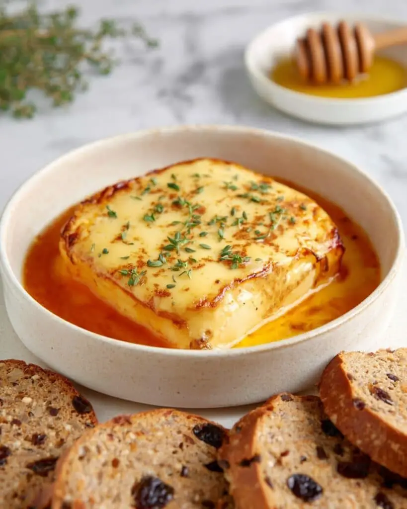 Hot Honey Baked Feta Recipe