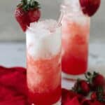 Creamy Strawberry Italian Soda Recipe