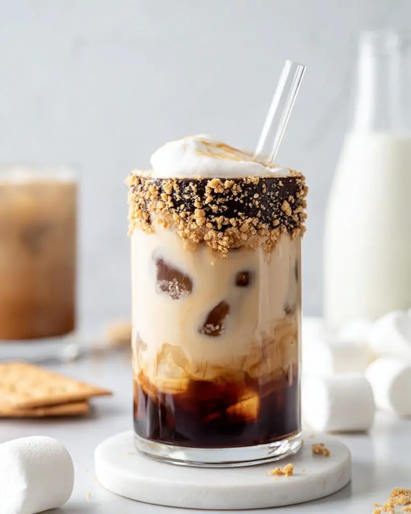 S’mores Iced Latte Recipe