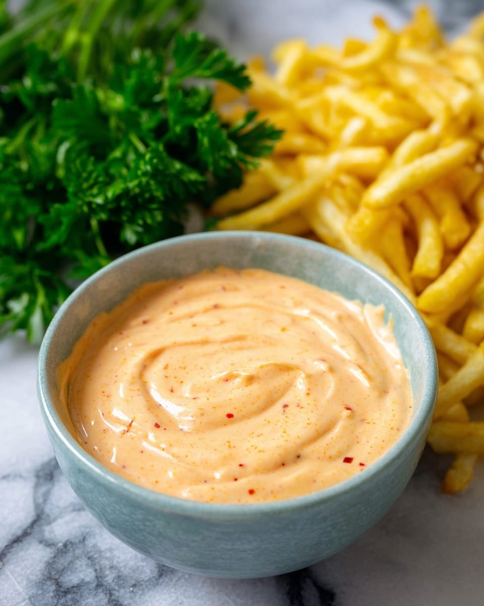 Fry Sauce with Vegan Mayo, Smoked Paprika, and Hot Sauce Recipe