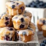 Baked Blueberry Fritter Bites Recipe