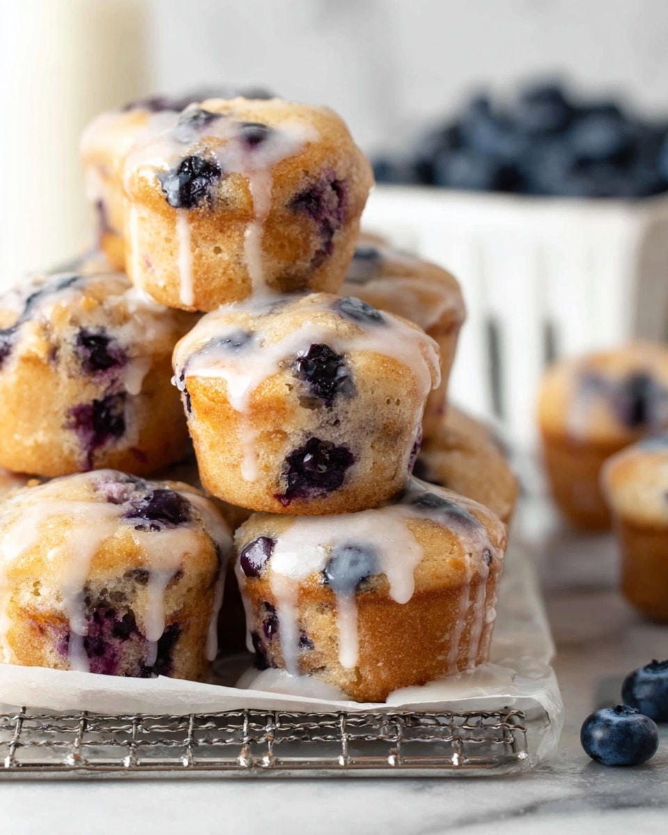 Baked Blueberry Fritter Bites Recipe