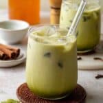 Homemade Banana Matcha Latte Recipe