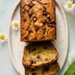 Vegan Zucchini Bread with Chocolate Chips and Walnuts Recipe
