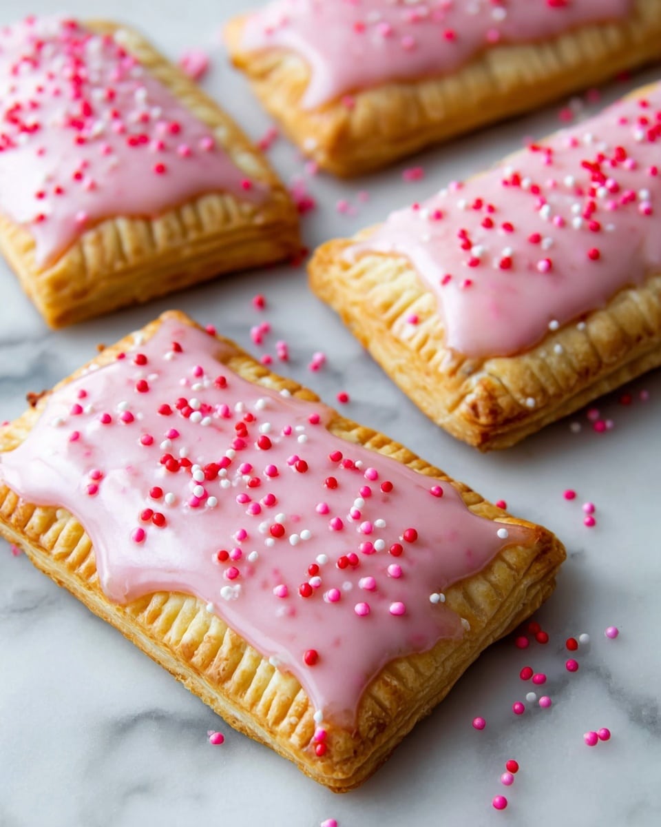 homemade-pop-tarts-with-fruit-jam-and-icing-easy-flaky-pastries