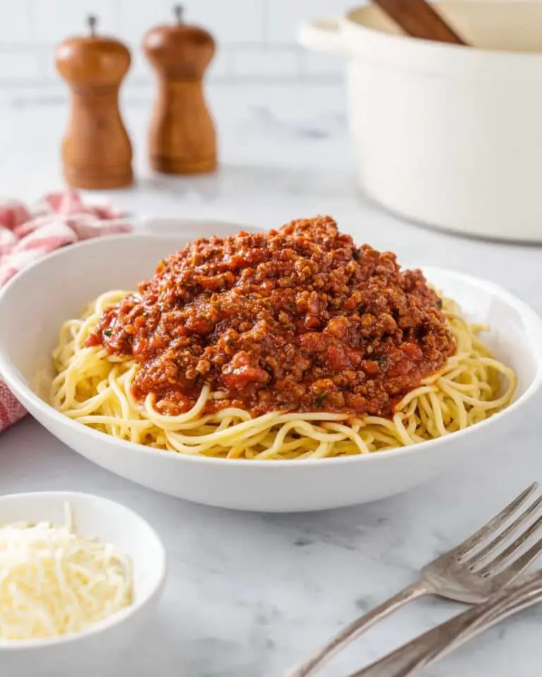 Vegetarian Mushroom Bolognese Sauce Recipe