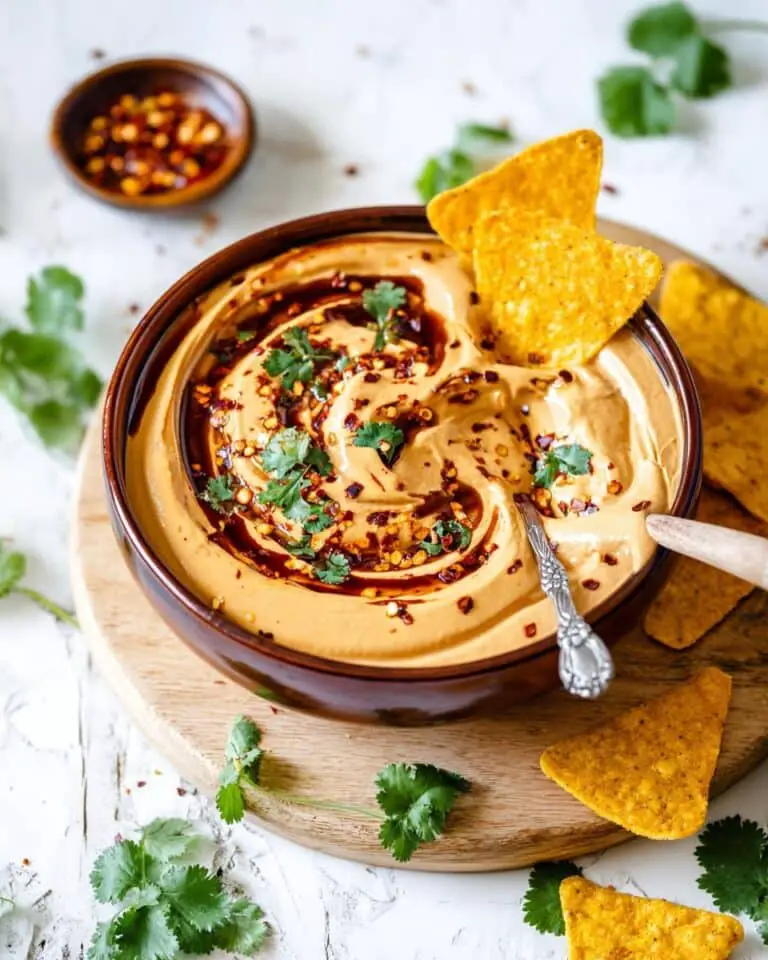 5-Minute Creamy and Fiery Vegan Cashew Queso Recipe