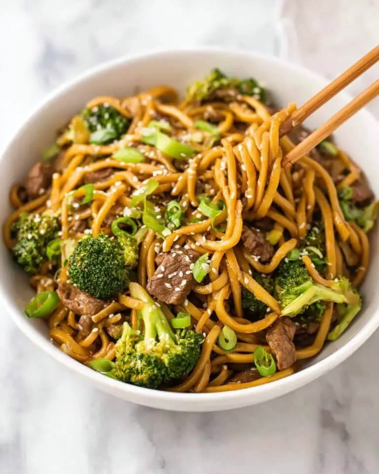 Chinese Beef and Broccoli Noodles Recipe