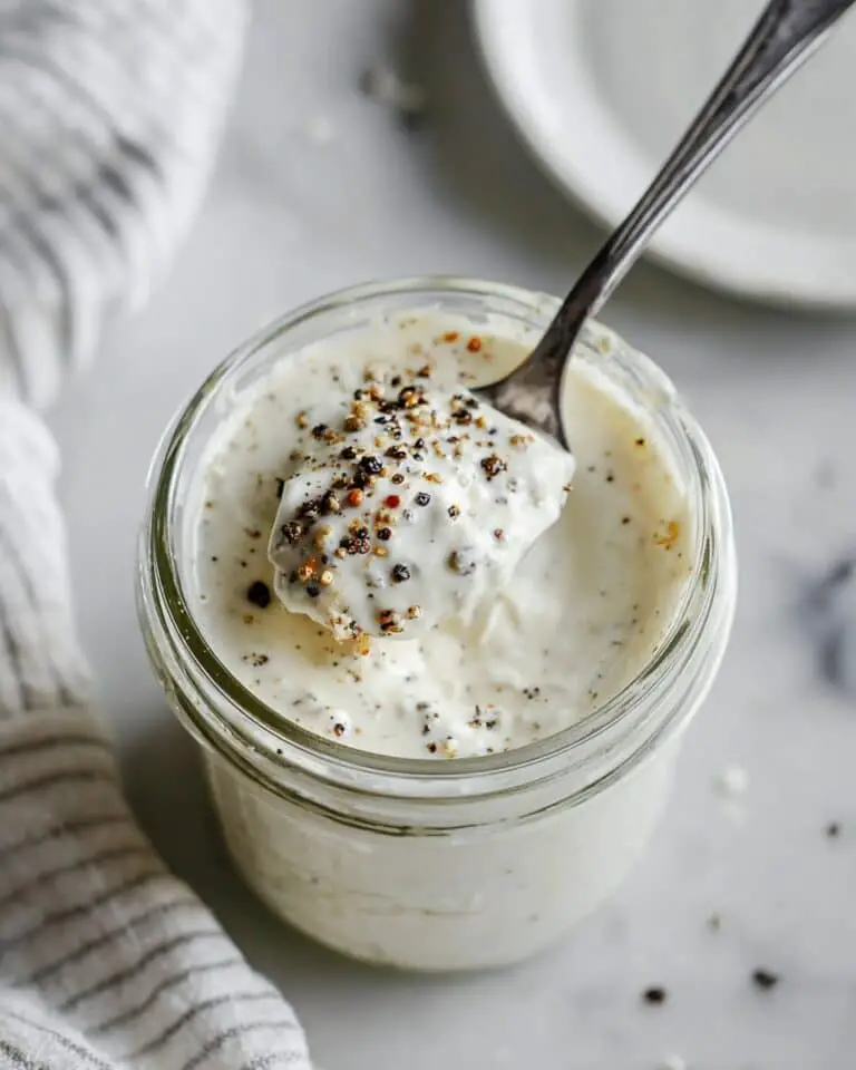 Roasted Garlic Parmesan Dressing Recipe