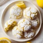Sourdough Lemon Crinkle Cookies Recipe