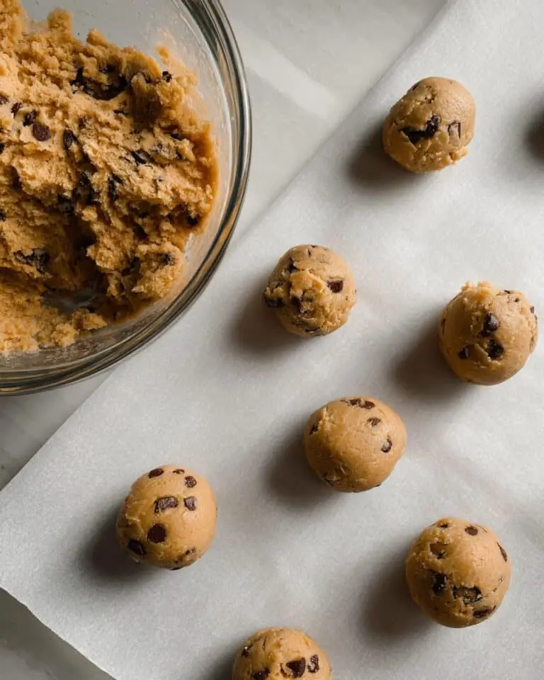 Chickpea No Bake Cookie Dough Bites Recipe