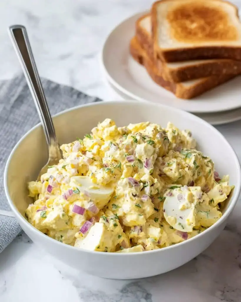 Lemon Caper Egg Salad Recipe