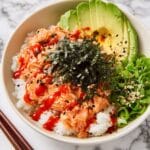 Canned Tuna Sushi Bowl Recipe