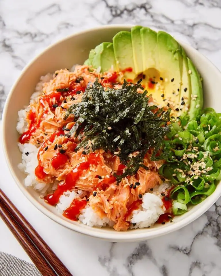 Canned Tuna Sushi Bowl Recipe
