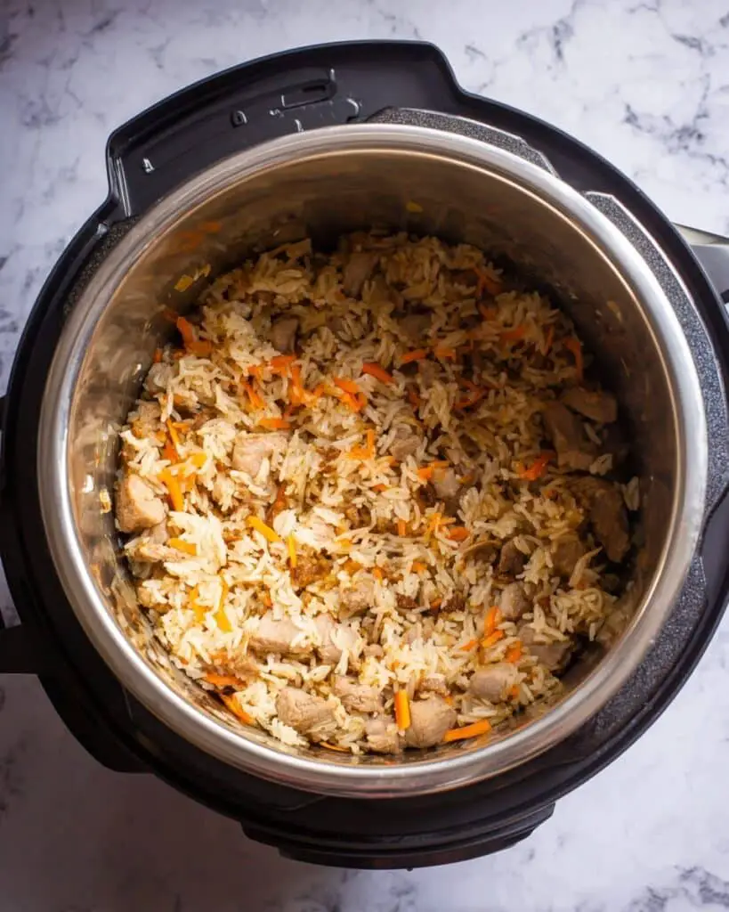 Easy Instant Pot Chicken and Rice Recipe