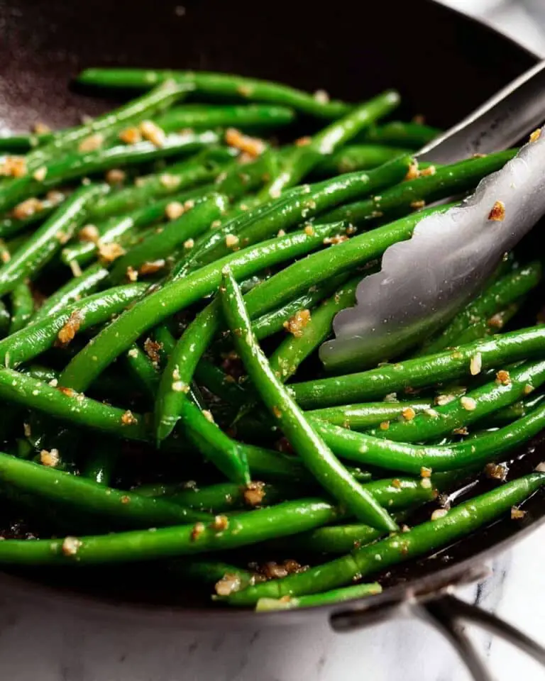 Sautéed Green Beans with Garlic Recipe