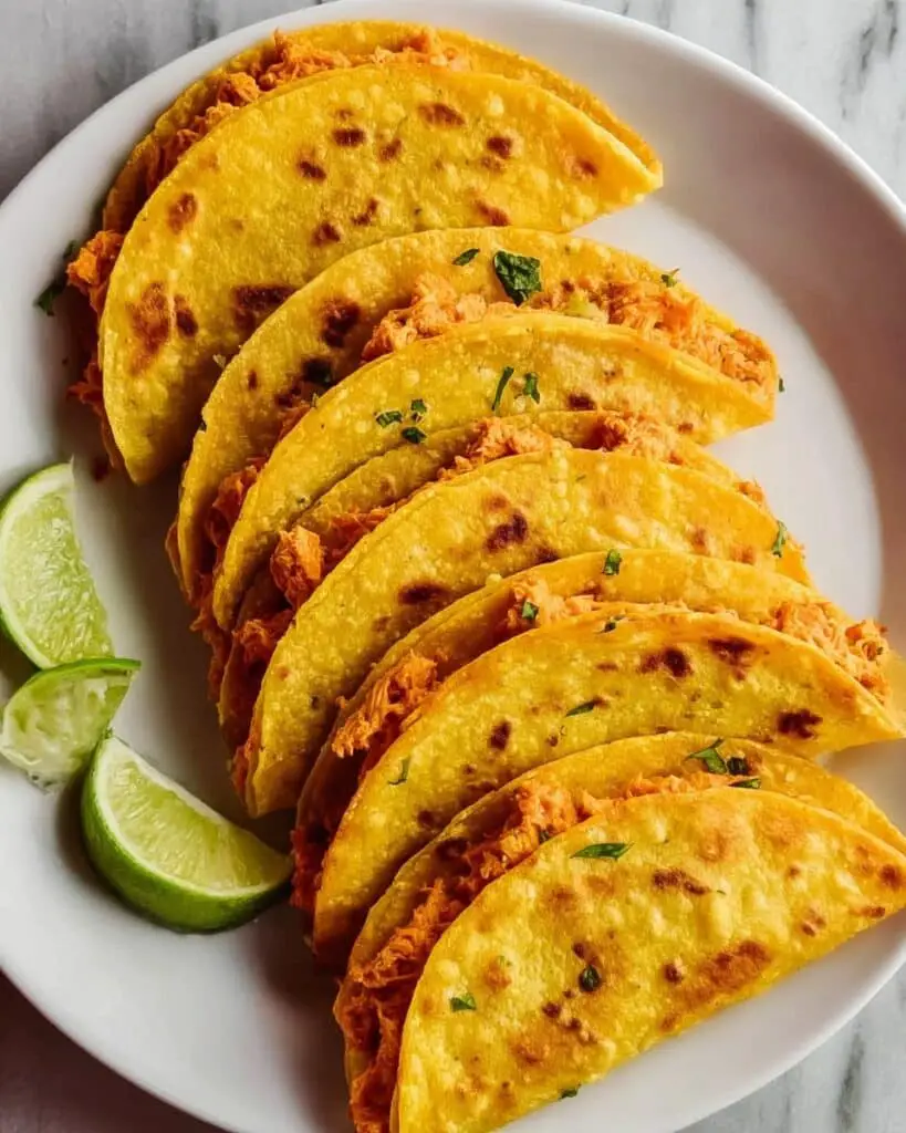 Crispy Buffalo White Bean Tacos (Vegan) Recipe