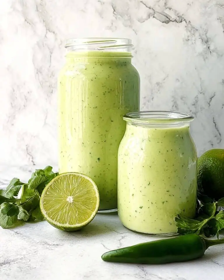 Avocado Cilantro Lime Dressing Recipe