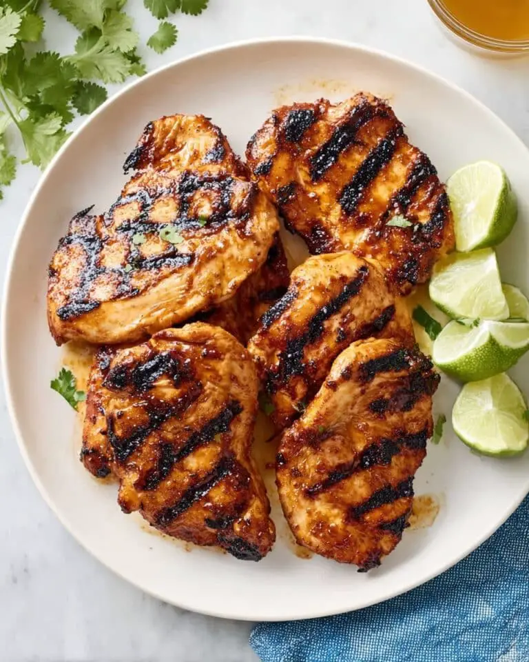 Grilled Honey Lime Chicken Recipe