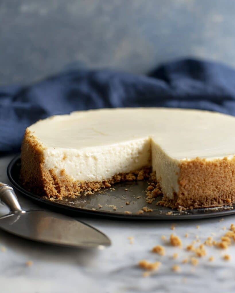 Healthier Greek Yogurt Cheesecake Recipe