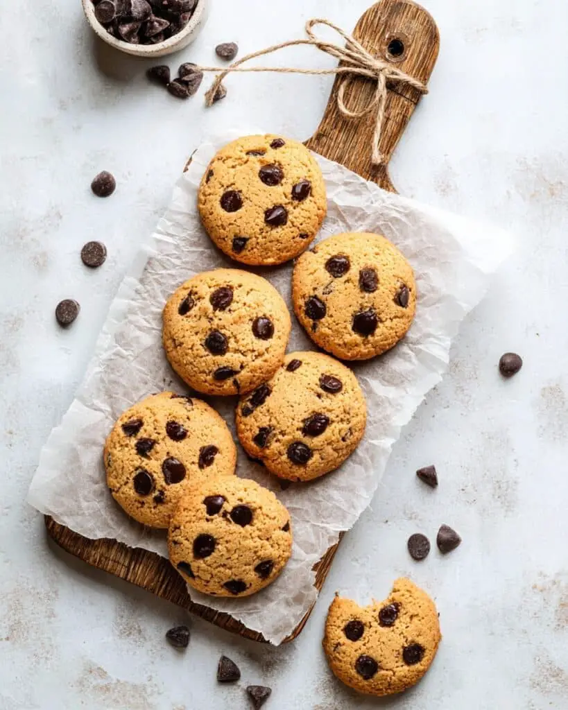 Coconut Flour Cookies with Chocolate Chips Recipe