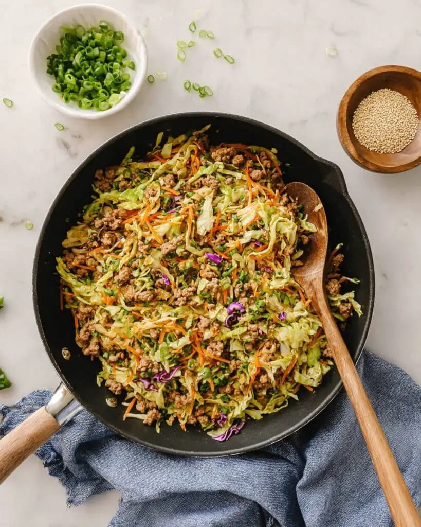 Chicken Egg Roll in a Bowl Recipe