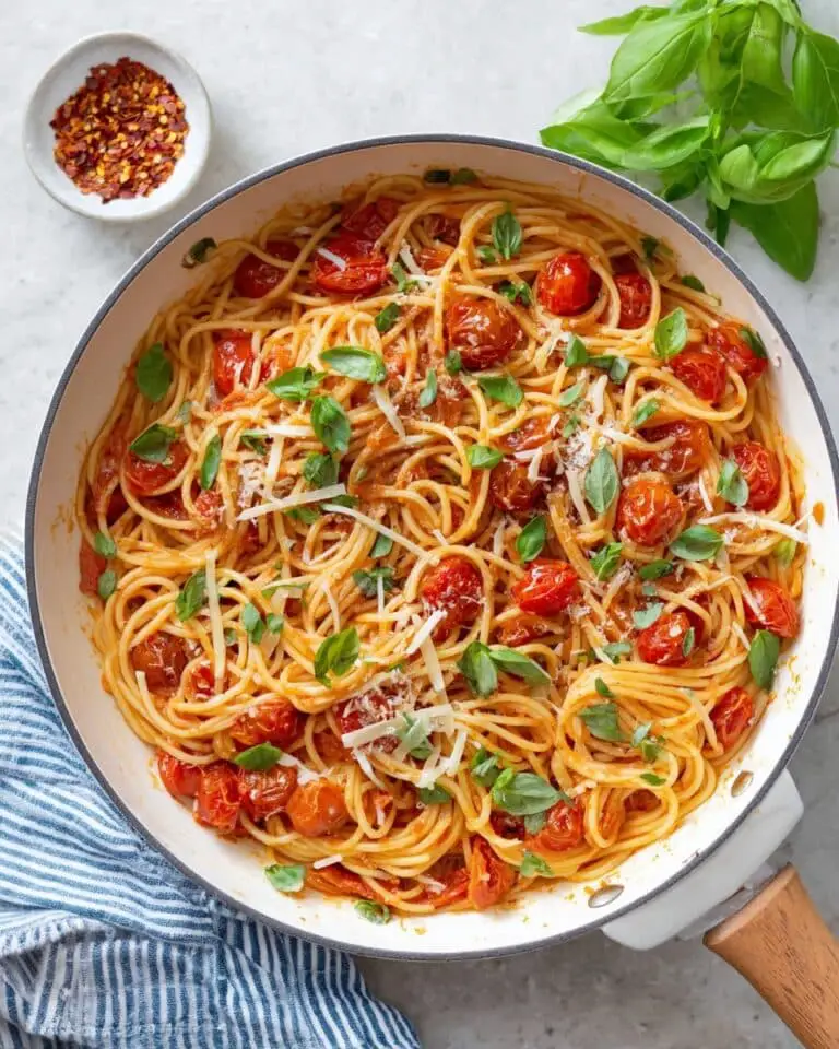 Pasta with Cherry Tomatoes Recipe