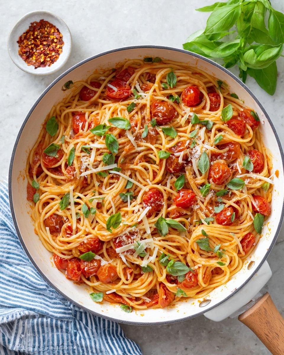 Pasta with Cherry Tomatoes Recipe