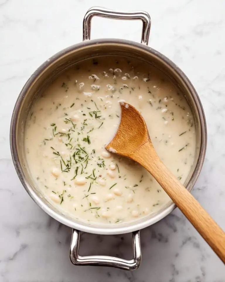 Easy Rosemary Garlic White Bean Soup Recipe