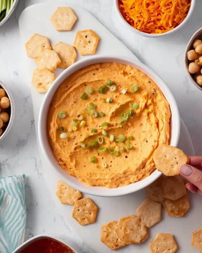 Buffalo Chickpea Dip Recipe