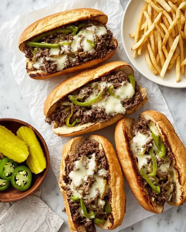 Philly Cheesesteak Sandwiches Recipe