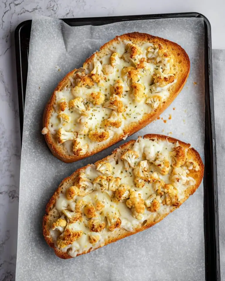 The Viral Chicken Alfredo Garlic Bread I’m Obsessed With Recipe
