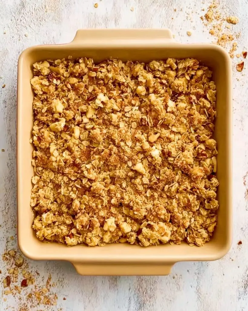 Banana Cobbler with Pecan Oat Topping Recipe