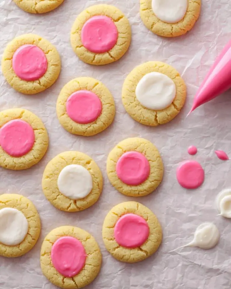 Thumbprint Cookies With Icing Filling Recipe