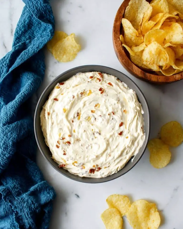 Healthy Caramelized Onion Dip Recipe