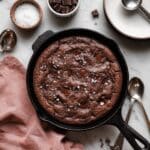Double Chocolate Skillet Cookie Recipe