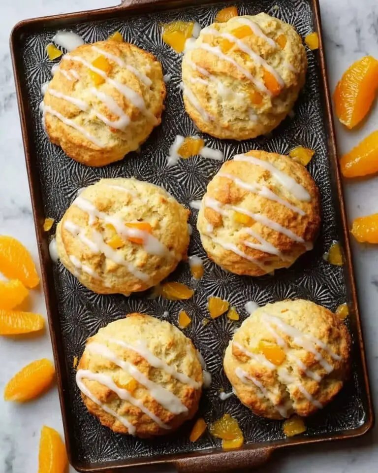 Mango Cookies with Vanilla Glaze Recipe