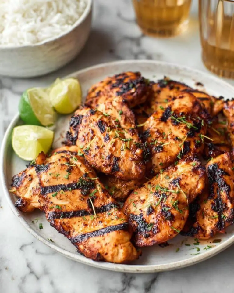Achiote Grilled Chicken Thighs Recipe