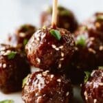 Saucy Asian Meatballs Recipe