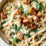 Creamy Tahini Pasta with Lemon and Garlic Recipe